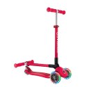 Hulajnoga 3-kołowa Globber Primo Foldable Lights 432-102-2 New Red N/A