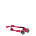 Hulajnoga 3-kołowa Globber Primo Foldable Lights 432-102-2 New Red N/A