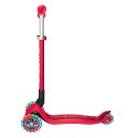 Hulajnoga 3-kołowa Globber Primo Foldable Lights 432-102-2 New Red N/A