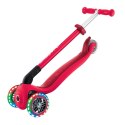 Hulajnoga 3-kołowa Globber Primo Foldable Lights 432-102-2 New Red N/A
