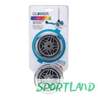 Kółka przednie do hulajnogi GLOBBER 526-009 121mm 2szt. LED N/A