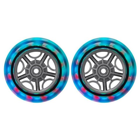 Kółka przednie do hulajnogi GLOBBER 526-009 121mm 2szt. LED N/A Kółka przednie do hulajnogi GLOBBER 526-009 121mm 2szt. LED N/A