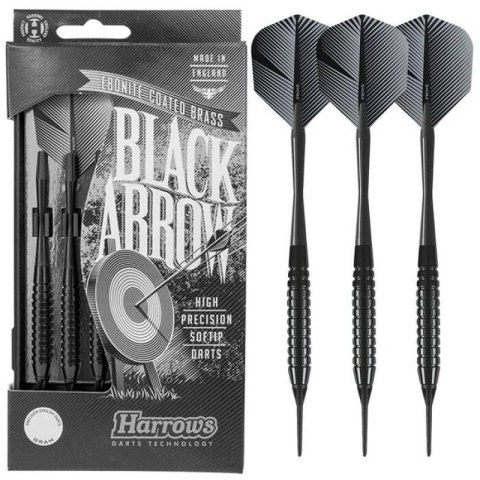 Rzutki Harrows Black Arrow Softip HS-TNK-000013120 16 gR Rzutki Harrows Black Arrow Softip HS-TNK-000013120 16 gR