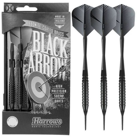 Rzutki Harrows Black Arrow Softip HS-TNK-000013120 16 gR Rzutki Harrows Black Arrow Softip HS-TNK-000013120 16 gR