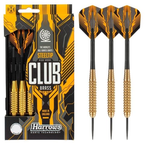 Rzutki Harrows Club Brass Steeltip HS-TNK-000013089 23 gR Rzutki Harrows Club Brass Steeltip HS-TNK-000013089 23 gR