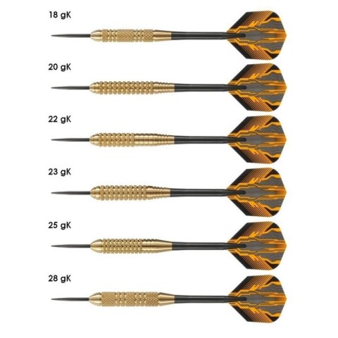 Rzutki Harrows Club Brass Steeltip HS-TNK-000013089 24 gR Rzutki Harrows Club Brass Steeltip HS-TNK-000013089 24 gR