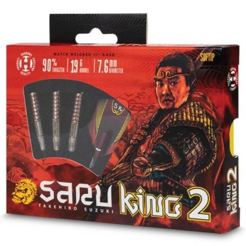 Rzutki Harrows Saru King 2 90% Softip HS-TNK-000013352 19 gR