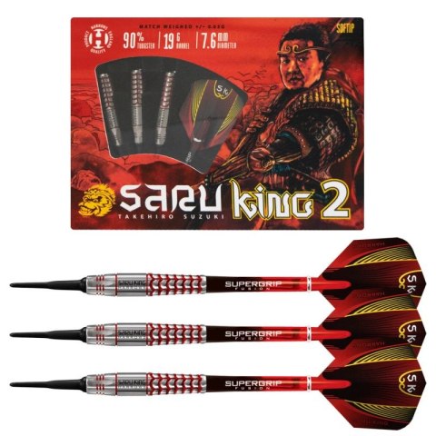 Rzutki Harrows Saru King 2 90% Softip HS-TNK-000013352 19 gR Rzutki Harrows Saru King 2 90% Softip HS-TNK-000013352 19 gR