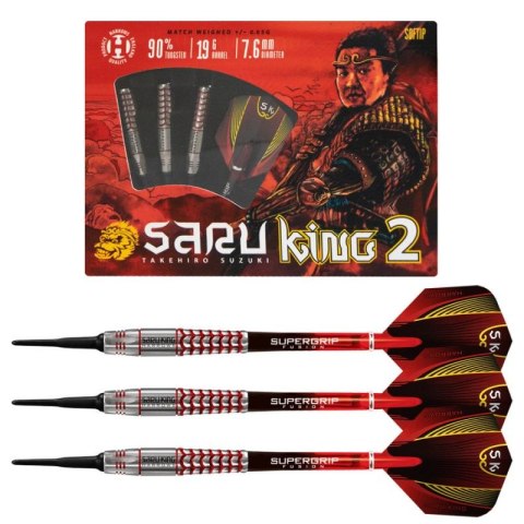 Rzutki Harrows Saru King 2 90% Softip HS-TNK-000013352 19 gR Rzutki Harrows Saru King 2 90% Softip HS-TNK-000013352 19 gR
