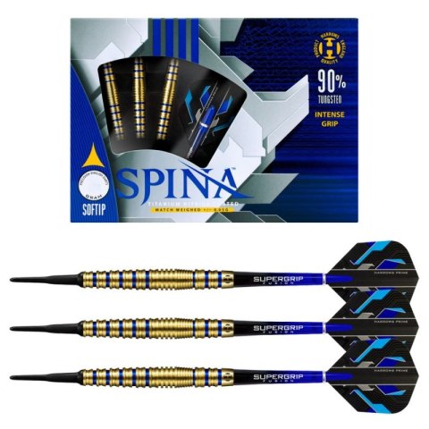 Rzutki Harrows Spina Gold 90% Softip HS-TNK-000013752 20 gR Rzutki Harrows Spina Gold 90% Softip HS-TNK-000013752 20 gR