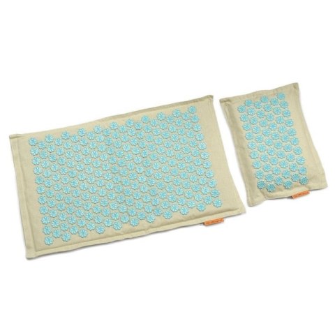 Mata do akupresury + poduszka SMJ sport YG009 Premium Eco (len kokos gryka) N/A Mata do akupresury + poduszka SMJ sport YG009 Premium Eco (len kokos gryka) N/A