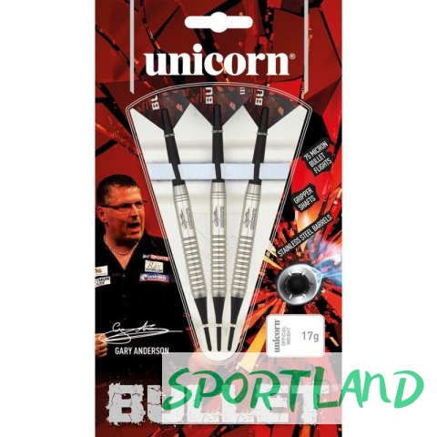 Rzutki soft tip Unicorn Bullet Stainless Steel - Gary Anderson 17g:23522|19g:23523 17 g Rzutki soft tip Unicorn Bullet Stainless Steel - Gary Anderson 17g:23522|19g:23523 17 g