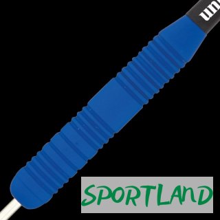 Rzutki steel tip Unicorn Core Plus - Blue Rubberised Brass 21g:8650|23g:8651|25g:8652 23 g