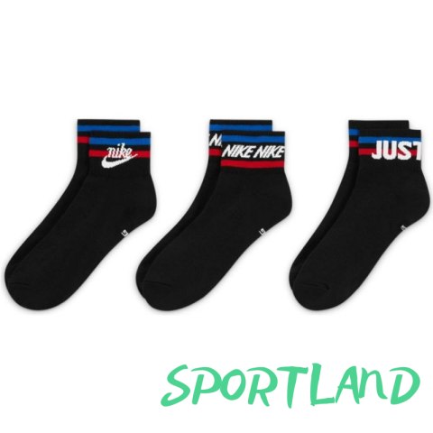 Skarpety Nike Everyday Essential 3Pack DX5080 010 34-38 Skarpety Nike Everyday Essential 3Pack DX5080 010 34-38