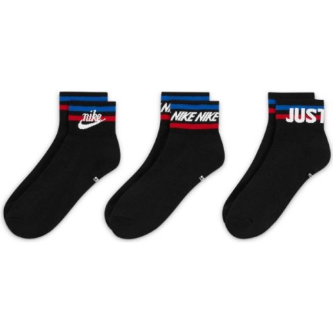 Skarpety Nike Everyday Essential 3Pack DX5080 010 38-42 Skarpety Nike Everyday Essential 3Pack DX5080 010 38-42