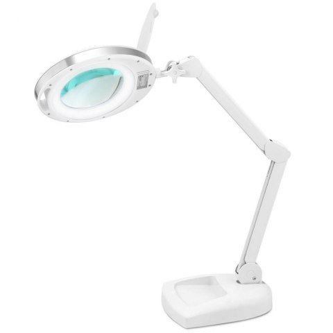 Lampa kosmetyczna z lupą szkłem powiększającym na biurko 5 dpi 60x LED śr. 127 mm Lampa kosmetyczna z lupą szkłem powiększającym na biurko 5 dpi 60x LED śr. 127 mm