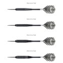 Rzutki Harrows Black Arrow Steeltip HS-TNK-000013143 21 gR