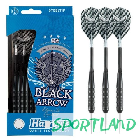 Rzutki Harrows Black Arrow Steeltip HS-TNK-000013143 24 gR Rzutki Harrows Black Arrow Steeltip HS-TNK-000013143 24 gR