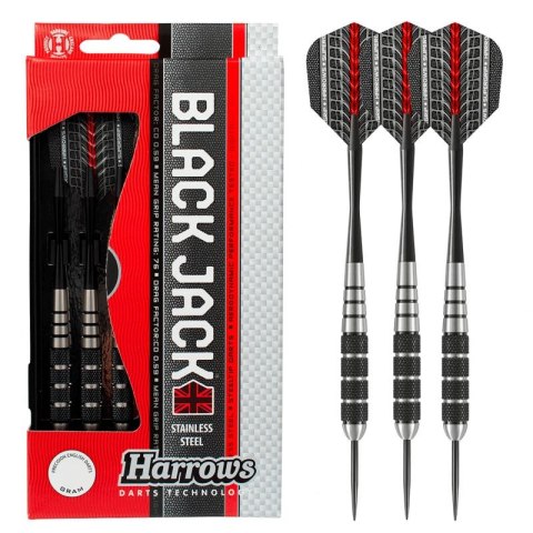 Rzutki Harrows Black Jack Steeltip HS-TNK-000013144 24 gK Rzutki Harrows Black Jack Steeltip HS-TNK-000013144 24 gK