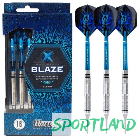 Rzutki Harrows Blaze Softip HS-TNK-000013317 16 gR A Rzutki Harrows Blaze Softip HS-TNK-000013317 16 gR A
