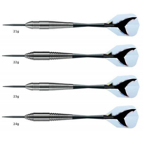 Rzutki Harrows Silver Shark Steeltip HS-TNK-000013224 21 gR Rzutki Harrows Silver Shark Steeltip HS-TNK-000013224 21 gR