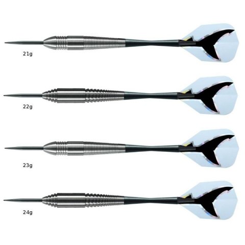 Rzutki Harrows Silver Shark Steeltip HS-TNK-000013224 22 gR Rzutki Harrows Silver Shark Steeltip HS-TNK-000013224 22 gR