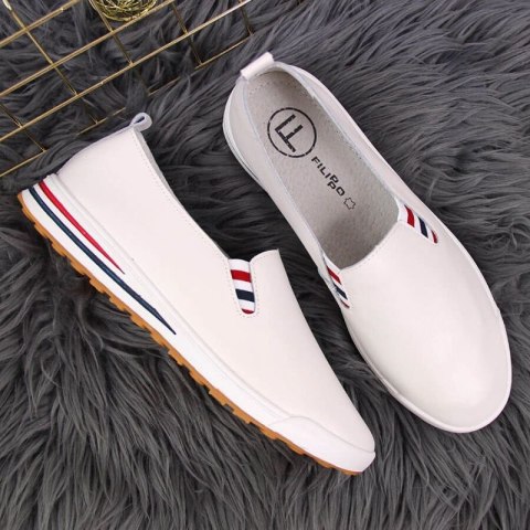 Tenisówki slip on Filippo W PAW313 białe 38 Tenisówki slip on Filippo W PAW313 białe 38