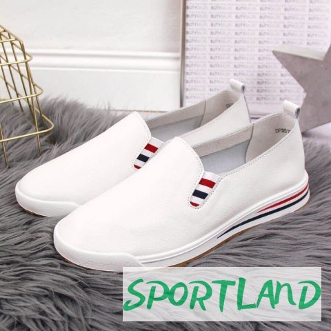 Tenisówki slip on Filippo W PAW313 białe 40 Tenisówki slip on Filippo W PAW313 białe 40