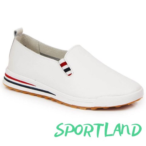 Tenisówki slip on Filippo W PAW313 białe 40 Tenisówki slip on Filippo W PAW313 białe 40