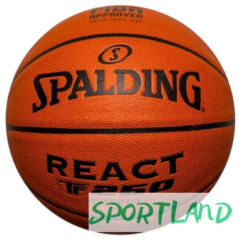 Piłka Spalding React TF-250 Ball 76968Z 6 Piłka Spalding React TF-250 Ball 76968Z 6