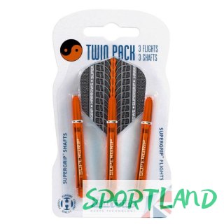Harrows Twin Pack shafty Supergrip + piórka Supergrip HS-TNK-000013684 N/A