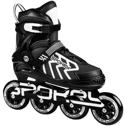 Łyżworolki Spokey Khan Bk/Wh Jr 927032-927033 31-34 Łyżworolki Spokey Khan Bk/Wh Jr 927032-927033 31-34