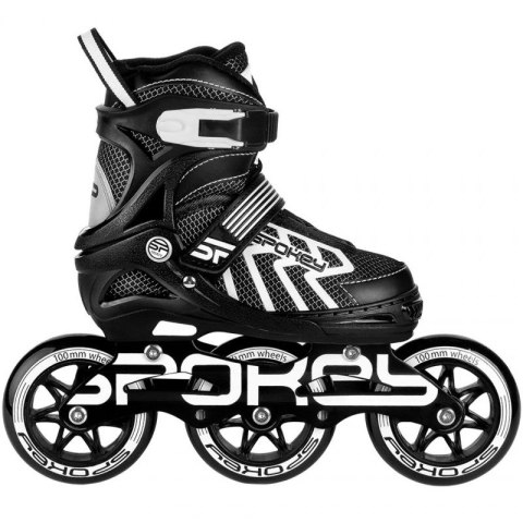 Łyżworolki Spokey Khan Bk/Wh Jr 927032-927033 31-34 Łyżworolki Spokey Khan Bk/Wh Jr 927032-927033 31-34