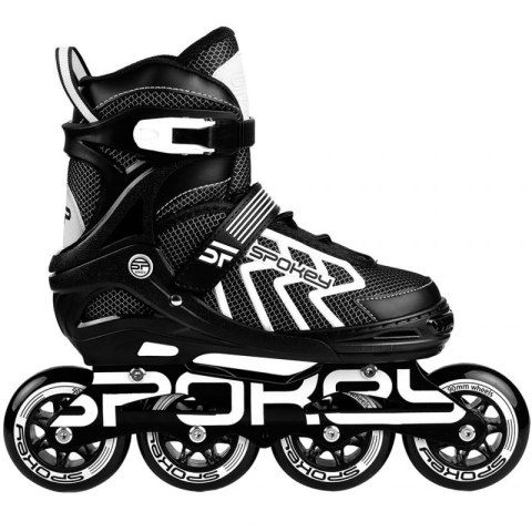 Łyżworolki Spokey Khan Bk/Wh Jr 927032-927033 31-34 Łyżworolki Spokey Khan Bk/Wh Jr 927032-927033 31-34