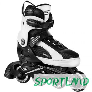 Łyżworolki Spokey Ori Bk/Wh Jr 926986-926987-926988 33-36