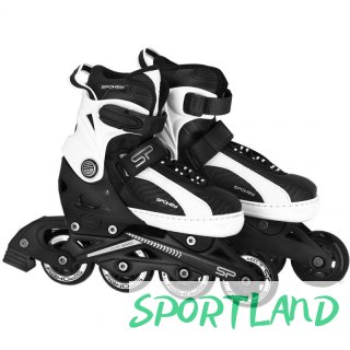 Łyżworolki Spokey Ori Bk/Wh Jr 926986-926987-926988 33-36