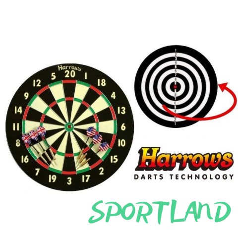 Tarcza Harrows Champion Family Paper Dart Game dwustronna HS-TNK-000013077 N/A Tarcza Harrows Champion Family Paper Dart Game dwustronna HS-TNK-000013077 N/A