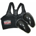 Ochraniacze piersi dla kobiet MASTERS 08192-01M czarny+XS Ochraniacze piersi dla kobiet MASTERS 08192-01M czarny+XS