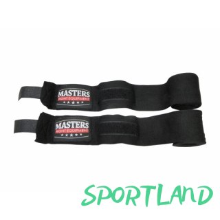 Owijki bandaż bokserski elastyczny Masters - BBE-3 1306-02 czerwony