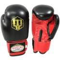 Rękawice bokserskie MASTERS - RPU-2A 01152-0302 czarno - czerwone+6 oz