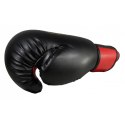 Rękawice bokserskie MASTERS - RPU-2A 01152-0302 czarno - czerwone+6 oz