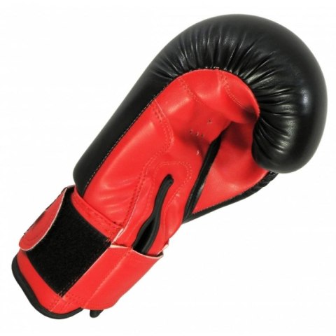 Rękawice bokserskie MASTERS - RPU-2A 01152-0302 czarno - czerwone+8 oz Rękawice bokserskie MASTERS - RPU-2A 01152-0302 czarno - czerwone+8 oz