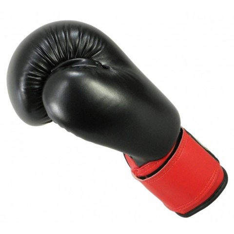Rękawice bokserskie MASTERS - RPU-2A 01152-0302 czarno - czerwone+8 oz Rękawice bokserskie MASTERS - RPU-2A 01152-0302 czarno - czerwone+8 oz