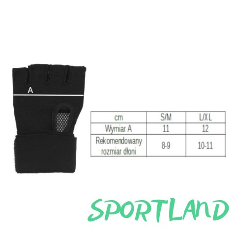 Bandaże bokserskie żelowe MASTERS - BBŻ-MFE 1308-S/M S/M Bandaże bokserskie żelowe MASTERS - BBŻ-MFE 1308-S/M S/M