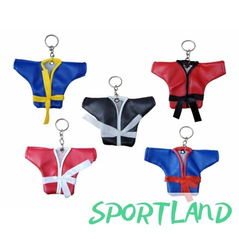 Brelok mini kimona - Kimi 18023-0201 czarno - czerwone Brelok mini kimona - Kimi 18023-0201 czarno - czerwone