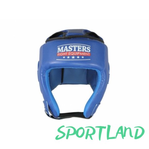 Kask bokserski Masters Ktop-Pu Wako Approved M 02251-02M niebieski+XL Kask bokserski Masters Ktop-Pu Wako Approved M 02251-02M niebieski+XL