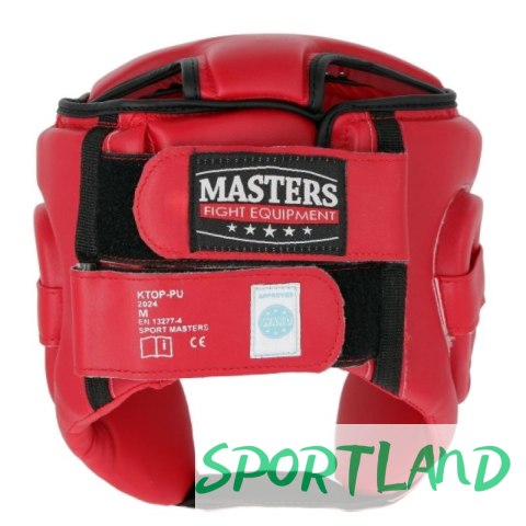 Kask bokserski Masters Ktop-Pu Wako Approved M 02251-02M niebieski+XL Kask bokserski Masters Ktop-Pu Wako Approved M 02251-02M niebieski+XL