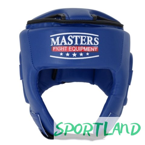Kask bokserski Masters Ktop-Pu Wako Approved M 02251-02M niebieski+S Kask bokserski Masters Ktop-Pu Wako Approved M 02251-02M niebieski+S