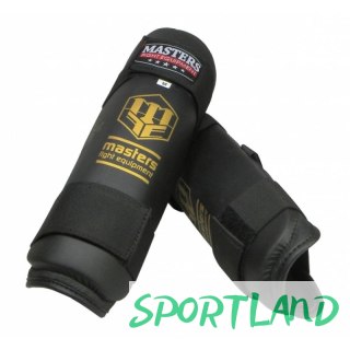 Ochraniacze piszczeli MASTERS - NA-20 11036-01M biały+XL