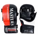 Rękawice Masters do MMA GFS-10 0110-02M M+czerwony